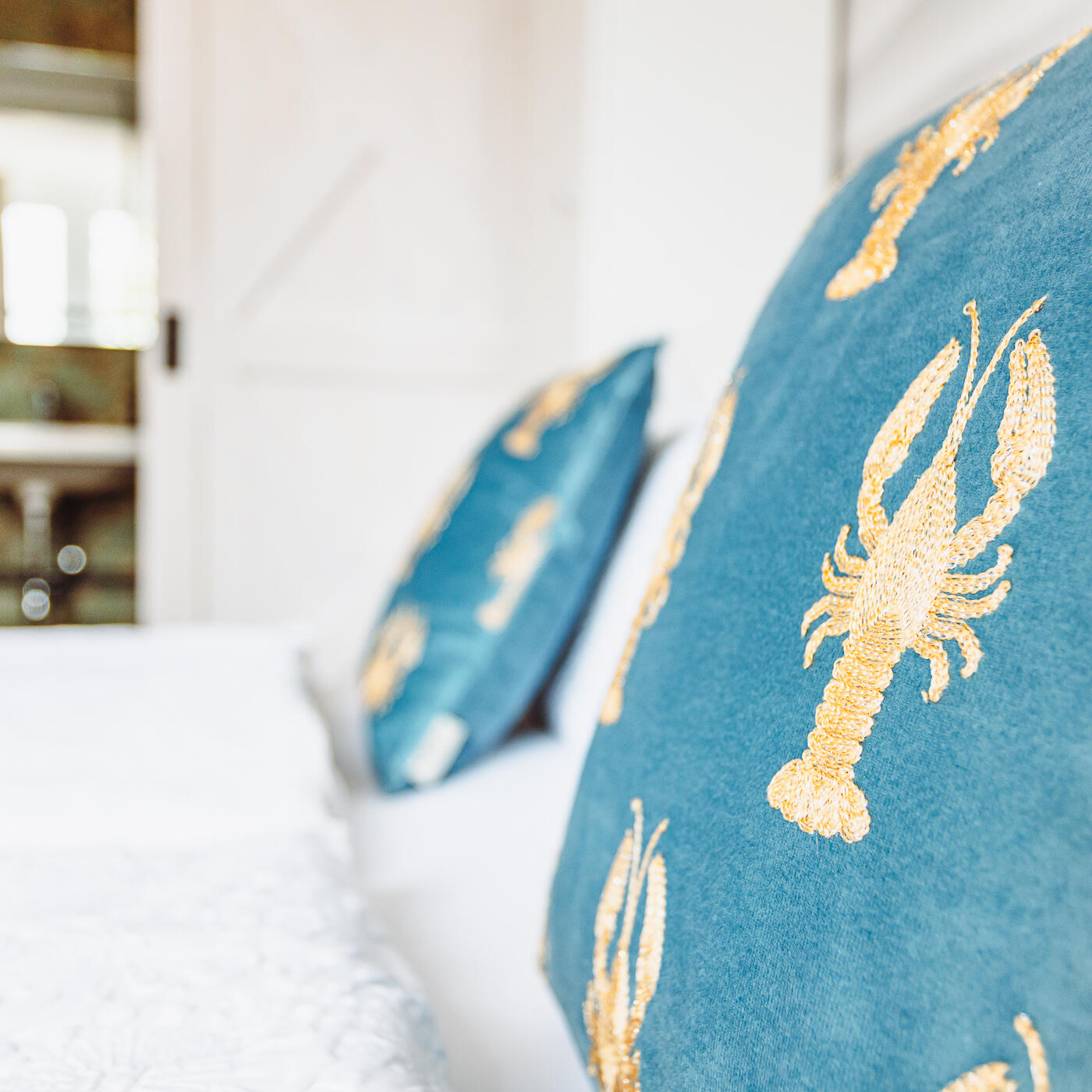 Doppelzimmer mit Balkon in der Pension Strandglück an der Ostsee