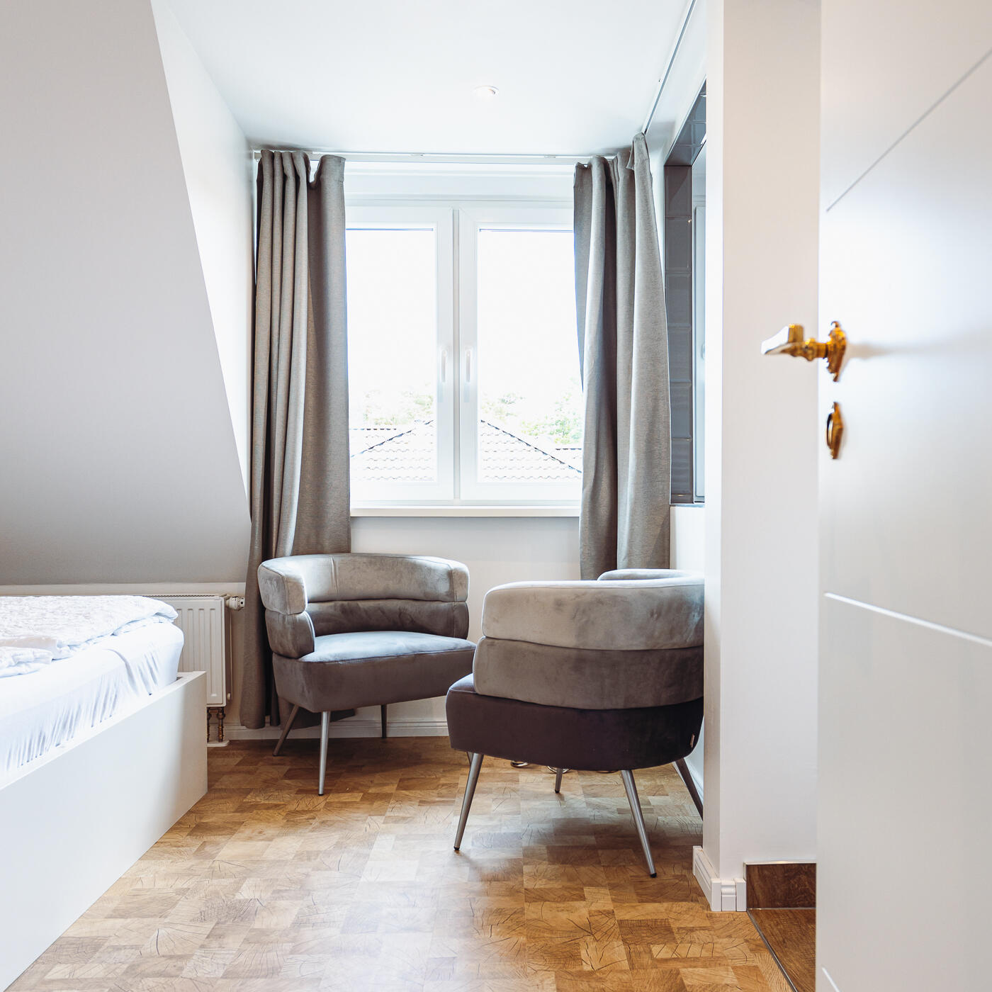 Doppelzimmer der Pension Das Strandglück in Graal Müritz an der Ostsee